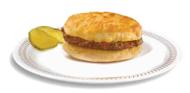 Waffle House Menu 2025 – Prices, Nutrition & Must-Try Dishes 28 SAUSAGE BISCUIT