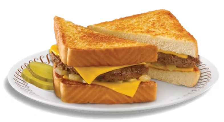 Waffle House Menu 2025 – Prices, Nutrition & Must-Try Dishes 59 TEXAS PATTY MELT