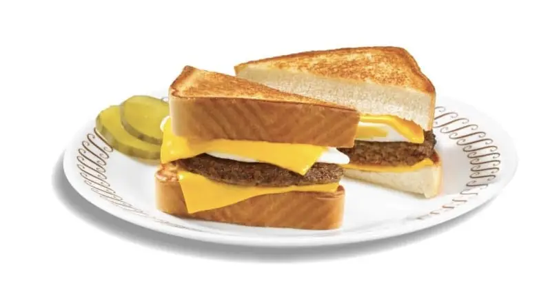 Waffle House Menu 2025 – Prices, Nutrition & Must-Try Dishes 11 TEXAS SAUSAGE EGG CHEESE MELT