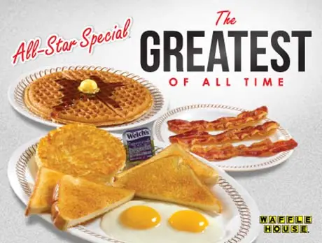 Waffle House Menu 2025 – Prices, Nutrition & Must-Try Dishes 5 all star