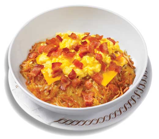 Waffle House Menu 2025 – Prices, Nutrition & Must-Try Dishes 16 bacon egg and cheese hashbrown bowl@2x 2