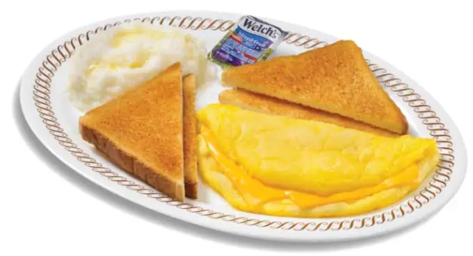 Waffle House Menu 2025 – Prices, Nutrition & Must-Try Dishes 41 build your own cheese omelet grits and toast@2x 2 1