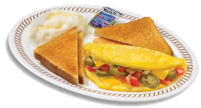 Waffle House Menu 2025 – Prices, Nutrition & Must-Try Dishes 43 fiesta omelet grits and toast@2x 2 3