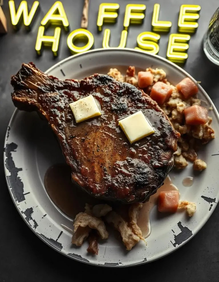 Waffle House Pork Chop: 2025 Price & Calorie Breakdown 5 Waffle House Pork Chop with some meat