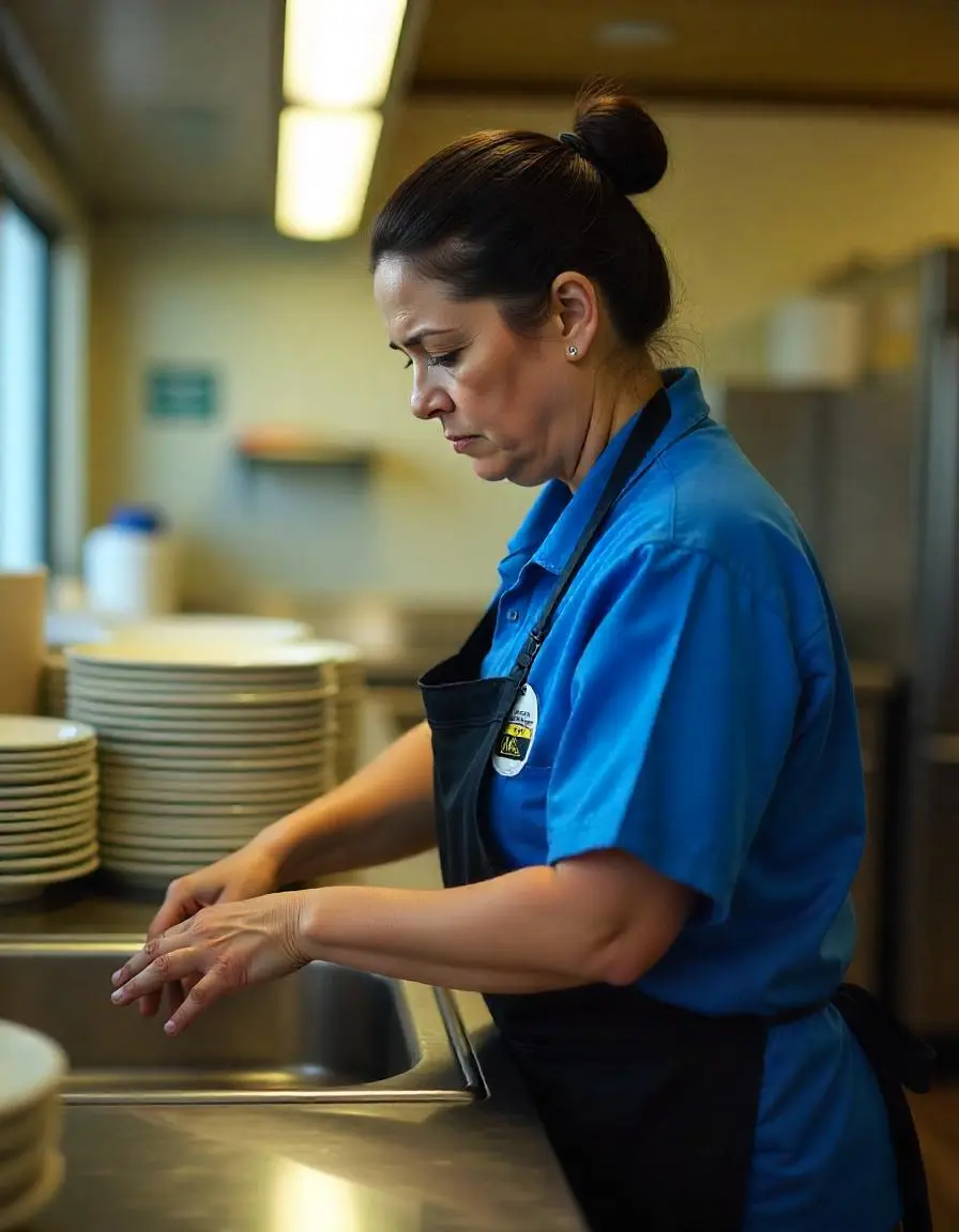3 waffle House dishwasher